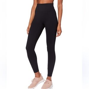 SPANX Star Power Black High-Waisted Full Length Leggings Women’s Size Medium